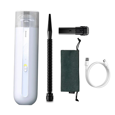 Автомобильный пылесос беспроводной Baseus Car Vacuum Cleaner A2 белый