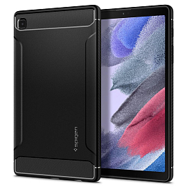 Чехол для Samsung Galaxy Tab A7 Lite 8.7 T220, T225 гелевый Spigen SGP Rugged Armor черный