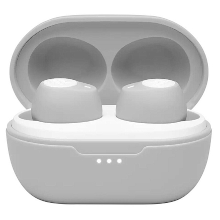 Наушники беспроводные Bluetooth JBL Tune 115 TWS вакуумные с микрофоном белые