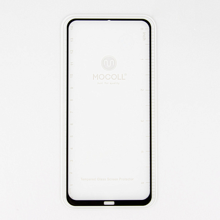 Защитное стекло для Xiaomi Redmi Note 8 на весь экран противоударное Mocoll Storm 2.5D черное