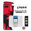 Картридер Type-C, USB 3.1 - MicroSD Kingston MobileLite Duo 3C серебристый