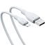 Кабель USB - Lightning для зарядки iPhone 1,2 м 2.4A Baseus Pudding P10355700221-00 белый