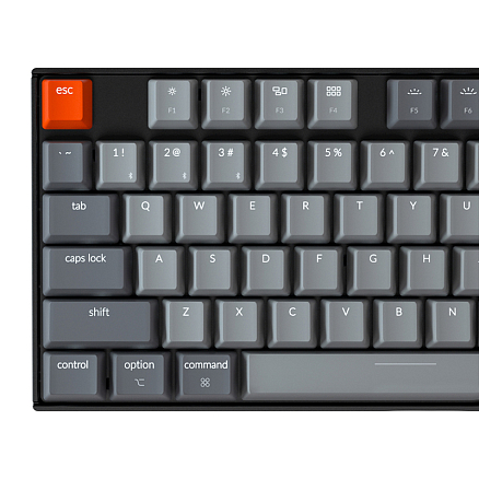 Клавиатура Keychron K8 White Led (Gateron G Pro Red) механическая игровая серая