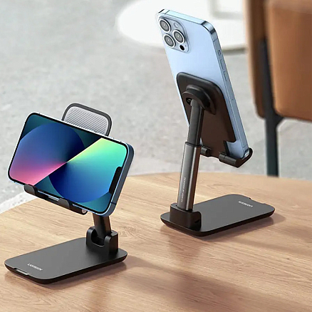 Подставка-держатель для телефона или планшета от 4 до 7,2 дюйма складная Ugreen LP373 черная