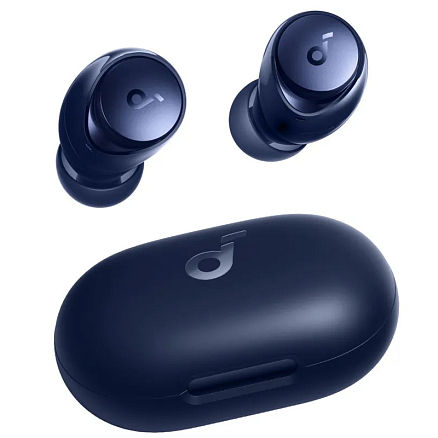 Наушники TWS беспроводные Anker SoundCore Space A40 вакуумные с микрофоном синие