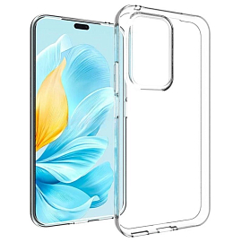 Чехол для Honor 200 Lite силиконовый Clear Case прозрачный