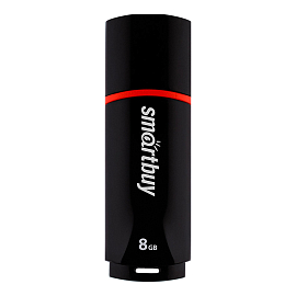 Флешка Smartbuy Crown 8Gb USB 2.0 черная
