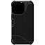 Чехол для iPhone 13 Pro гибридный для экстремальной защиты - книжка Urban Armor Gear UAG Metropolis Kevlar черный