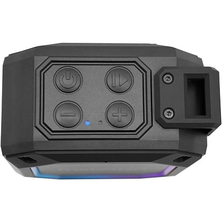 Портативная колонка Tronsmart Groove 2 с защитой от воды, подсветкой и поддержкой MicroSD карт черная