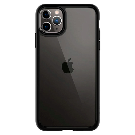 Чехол для iPhone 11 Pro гибридный Spigen SGP Ultra Hybrid прозрачно-черный матовый