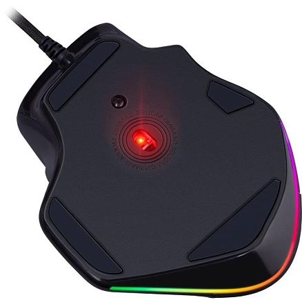 Мышь проводная USB оптическая Redragon Bullseye с подсветкой 8 кнопок 12400 dpi игровая черная