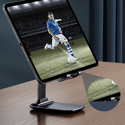 Подставка для телефона или планшета складная SeenDa E42234 черная