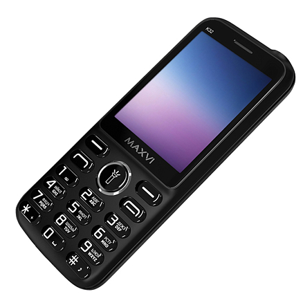 Мобильный телефон Maxvi K32 черный
