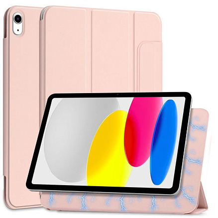 Чехол для Apple iPad 10.9 2022 книжка Tech-Protect SmartCase Magnetic розовый