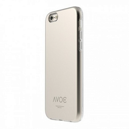 Чехол для iPhone 6, 6S гибридный Zenus Avoc Solid Shell золотистый