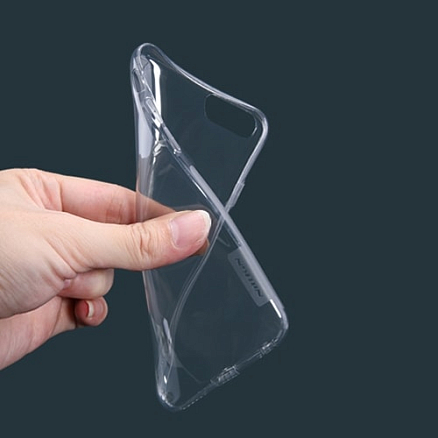 Чехол для iPhone 6, 6S прозрачный мягкий Nature TPU Nillkin серый