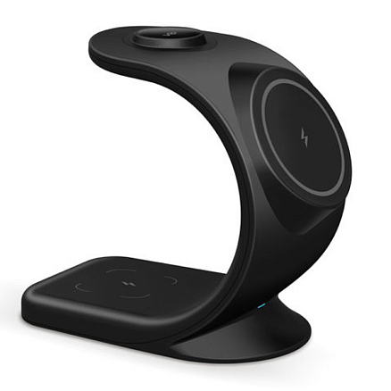 Беспроводное зарядное VLP Powerstand 3 in 1 (черный)