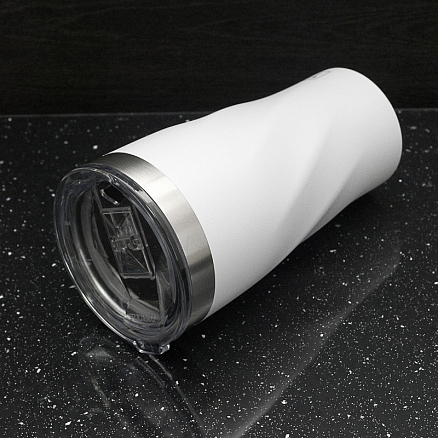 Термокружка Rambler Helix 600мл белая