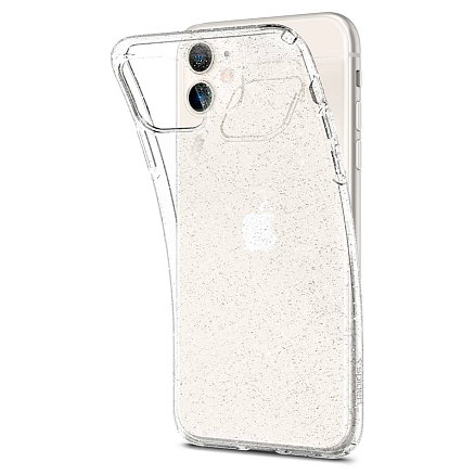 Чехол для iPhone 11 гелевый с блестками Spigen SGP Liquid Crystal Glitter прозрачный