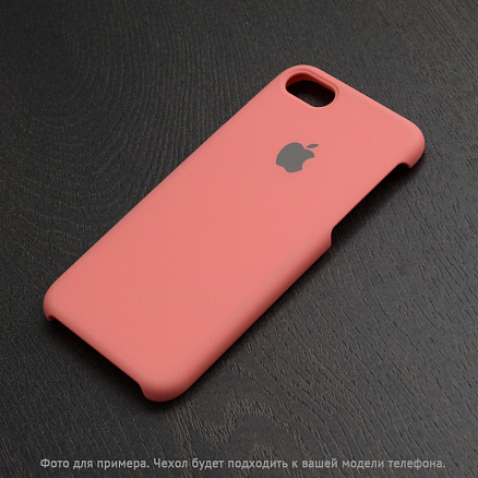 Chehol Dlya Iphone 5 5s Se Plastikovyj Soft Touch Rozovyj