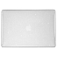 Чехол для Apple MacBook Air 13 (2018-2019) A1932, (2020) А2179, (2020) A2337 пластиковый с блестками Tech-Protect SmartShell прозрачный