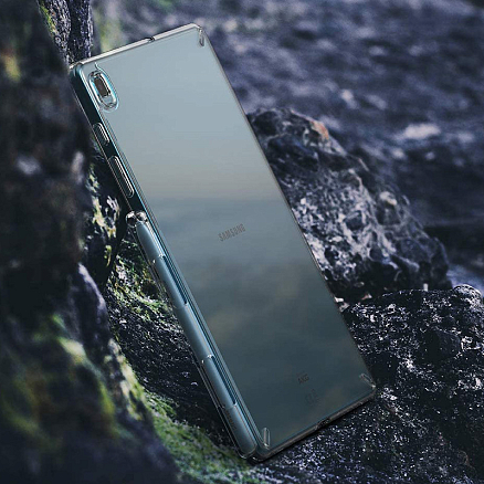 Чехол для Samsung Galaxy Tab S6 Lite 10.4 P610, P615 гибридный Ringke Fusion прозрачный