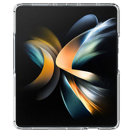 Чехол для Samsung Galaxy Z Fold 4 гибридный для экстремальной защиты Spigen SGP Crystal Hybrid прозрачный