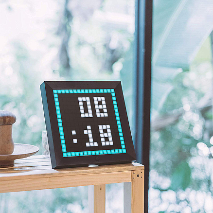 Интерактивная Smart панель с диодным дисплеем Divoom Pixoo черная