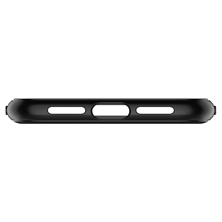 Чехол для iPhone 11 гелевый Spigen Rugged Armor черный