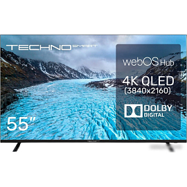 Телевизор TECHNO Smart 55QLED680UHDW
