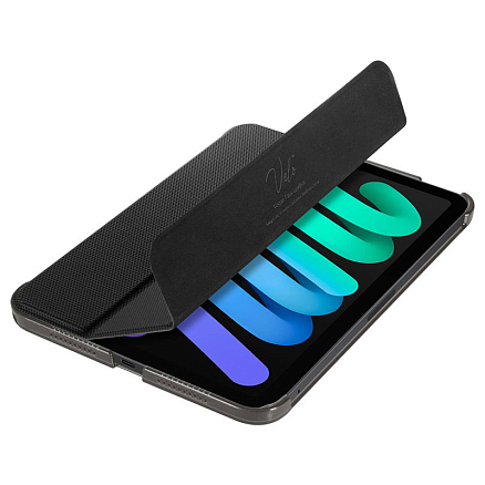 Чехол для iPad Mini 6 книжка Spigen Liquid Air Folio черный