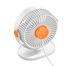Вентилятор портативный настольный Baseus Serenity Desktop Fan белый