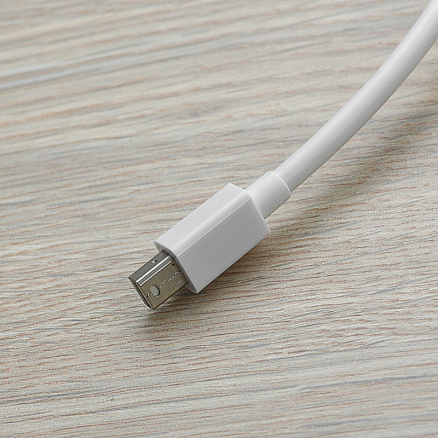 Переходник Mini DisplayPort - DisplayPort (папа - мама) 15 см Cablexpert белый