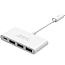 Хаб (разветвитель) Type-C - 3 х USB 2.0, Type-C + хост OTG YOOBAO YB-H1C3A/C