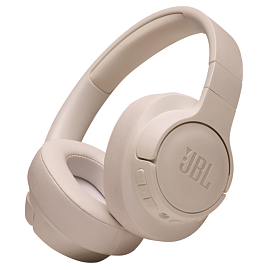 Наушники беспроводные Bluetooth JBL Tune 760NC полноразмерные с микрофоном и активным шумоподавлением бежевые