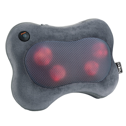 Массажная подушка (массажер) универсальная Шиацу с подогревом Naipo MGP-129M