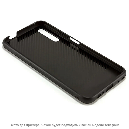 Чехол для Huawei P smart 2021 силиконовый CASE Glassy белый