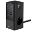 Сетевой фильтр на 2 розетки, 2 USB, 2 Type-C 35W GaN длина 1.5 м Baseus CCGAN35-S3ACE