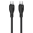 Кабель Type-C - Type-C для зарядки 1,2 м 100W Baseus Pudding P10355702111-00 (быстрая зарядка PD) черный