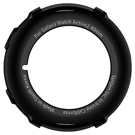 Чехол для Samsung Galaxy Watch Active 2 44 мм гелевый Spigen SGP Liquid Air черный