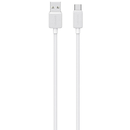 Кабель Type-C - USB для зарядки 1 м 3А Usams US-SJ688 белый
