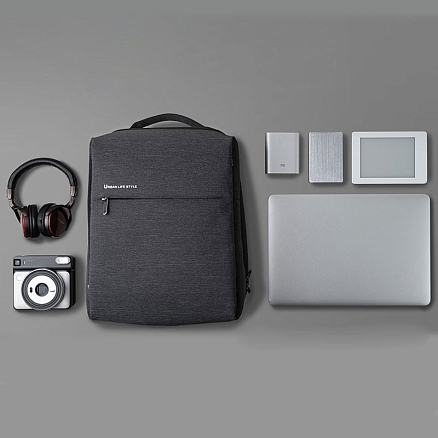 Рюкзак Xiaomi Mi City 2 с отделением для ноутбука до 15,6 дюйма темно-серый