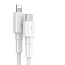 Кабель Type-C - Lightning для зарядки iPhone 1 м 2.4А 18W Baseus Mini White (быстрая зарядка PD) белый