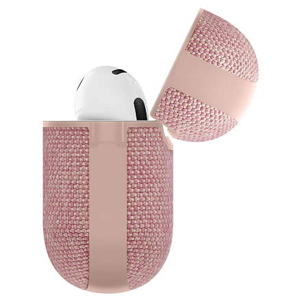 Чехол для наушников AirPods 3 для полной защиты Spigen Urban Fit розовое золото