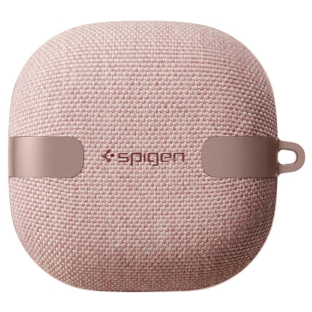 Чехол для наушников Samsung Galaxy Buds 2, Buds Live, Buds Pro для полной защиты Spigen Urban Fit розовый