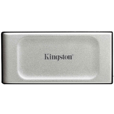 Внешний SSD накопитель Kingston XS2000 2TB Type-C USB 3.2 Gen2x2 серебристый