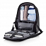 Рюкзак XD Design Bobby Hero Regular с отделением для ноутбука до 15,6 дюйма и USB портом антивор черный