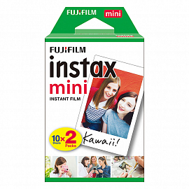 Картридж с фотопленкой для Fujifilm Instax Mini на 10 снимков 2 шт.