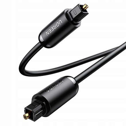 Кабель оптический Toslink - Toslink длина 1 м Ugreen AV122 черный