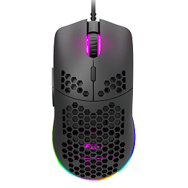 Мышь проводная USB оптическая Canyon Puncher GM-11 с подсветкой 6 кнопок 3200 dpi игровая черная